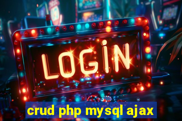 crud php mysql ajax